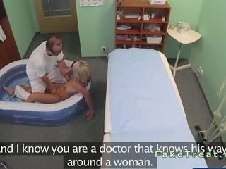 Pregnant enchantress fucked by her medic in fake hospital