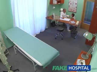 FakeHospital Russian chick gives medical man a sexual favour